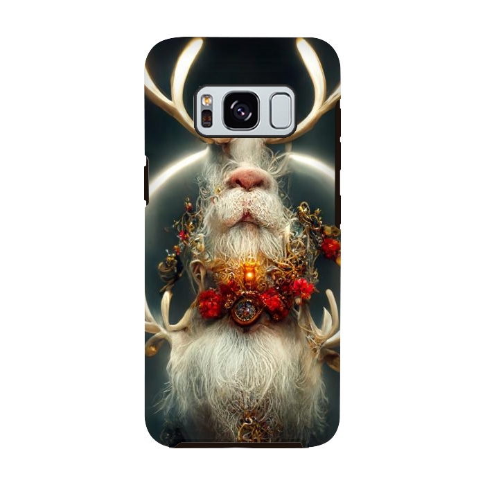 Galaxy S8 StrongFit Santa reindeer by haroulita