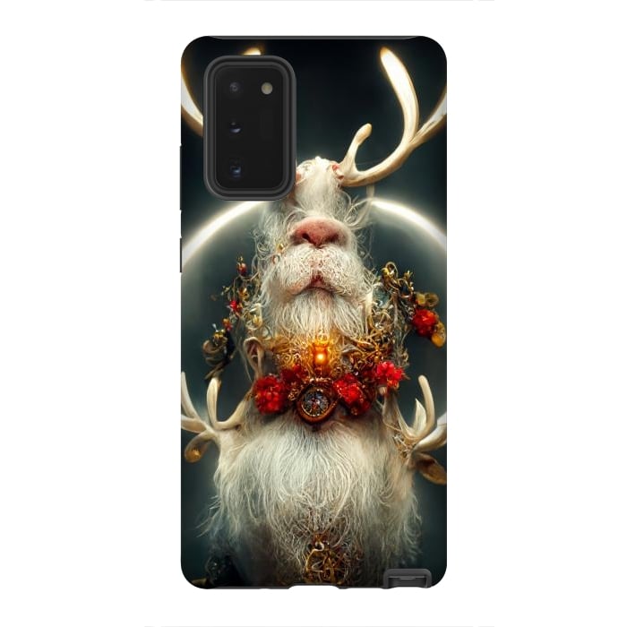Galaxy Note 20 StrongFit Santa reindeer by haroulita