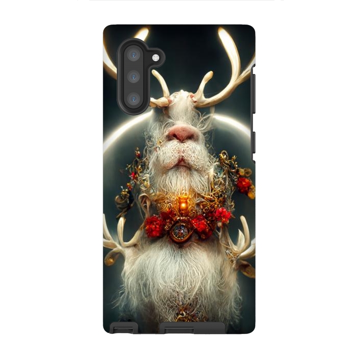 Galaxy Note 10 StrongFit Santa reindeer by haroulita