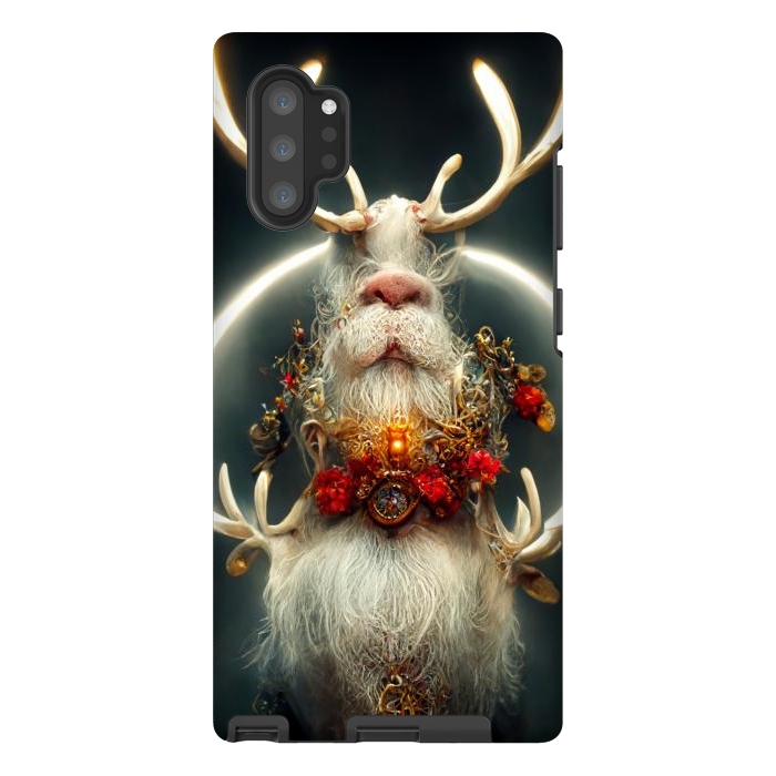 Galaxy Note 10 plus StrongFit Santa reindeer by haroulita