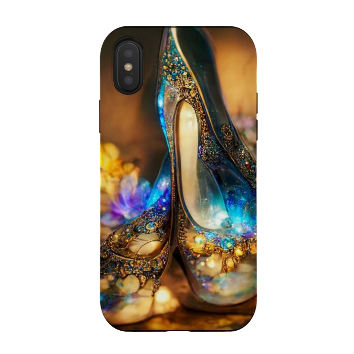 iPhone Xs / X StrongFit cinderella's shoes by haroulita