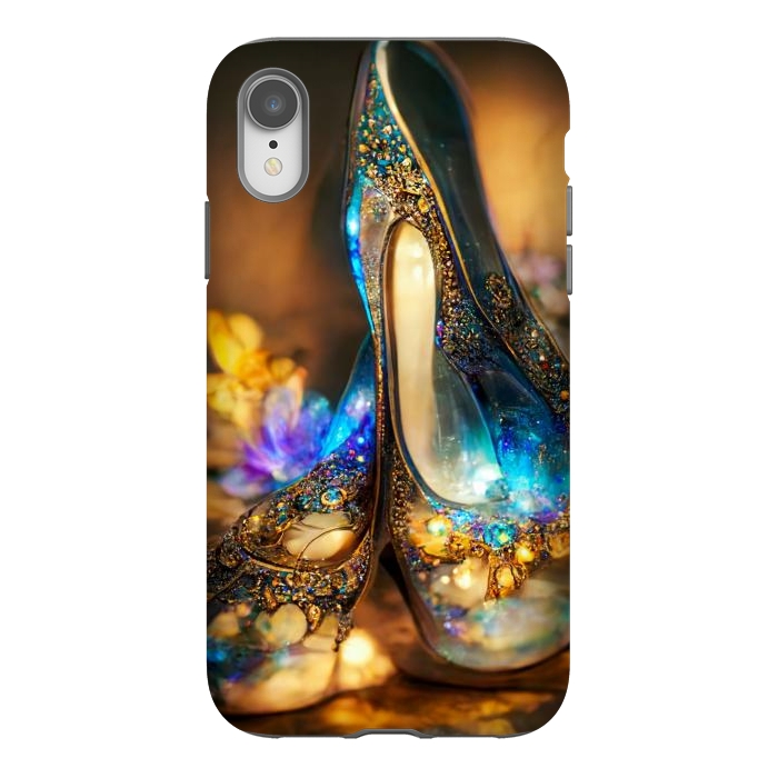 iPhone Xr StrongFit cinderella's shoes by haroulita