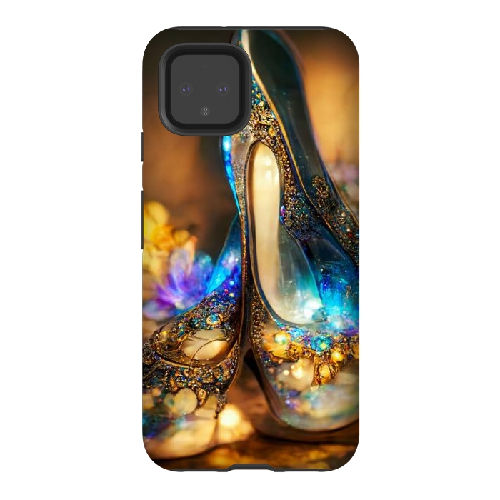 Pixel 4 StrongFit cinderella's shoes by haroulita