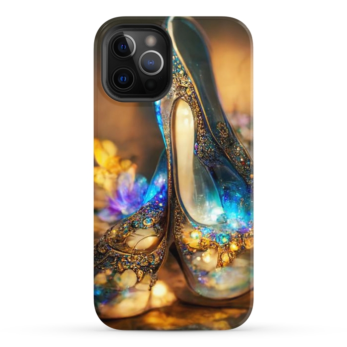 iPhone 12 Pro StrongFit cinderella's shoes by haroulita
