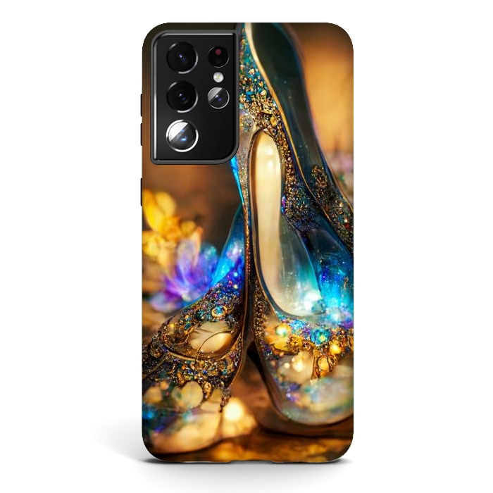 Galaxy S21 ultra StrongFit cinderella's shoes by haroulita