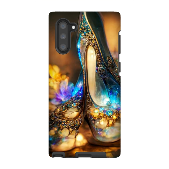 Galaxy Note 10 StrongFit cinderella's shoes by haroulita