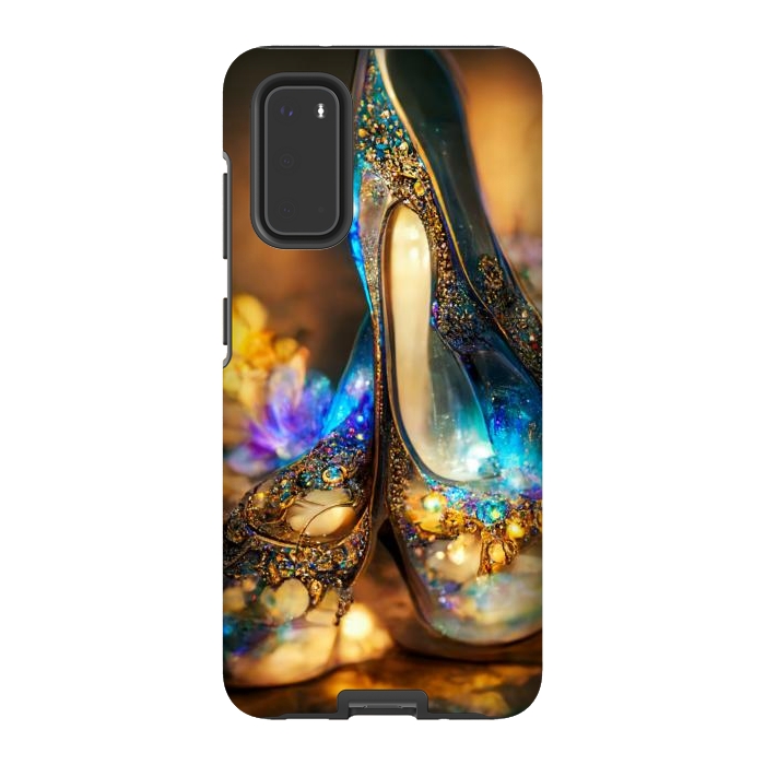 Galaxy S20 StrongFit cinderella's shoes by haroulita
