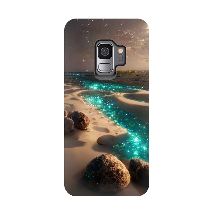 Galaxy S9 StrongFit fantasy beach by haroulita