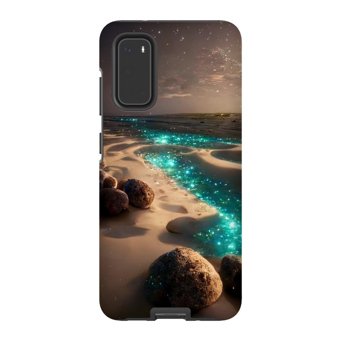 Galaxy S20 StrongFit fantasy beach by haroulita