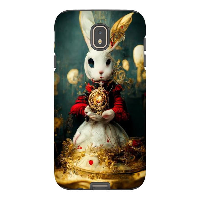 Galaxy J7 StrongFit white rabbit , Alice by haroulita