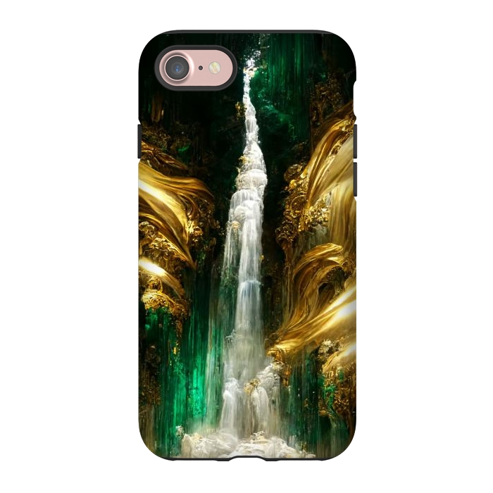 iPhone 7 StrongFit sparkle waterfall by haroulita
