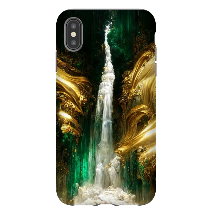 iPhone Xs Max StrongFit sparkle waterfall by haroulita