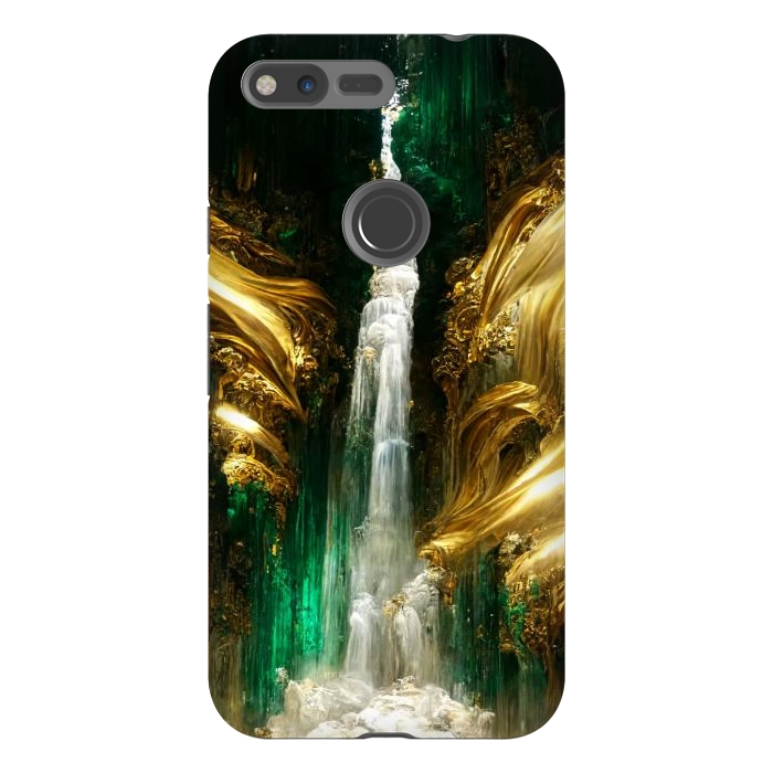 Pixel XL StrongFit sparkle waterfall by haroulita