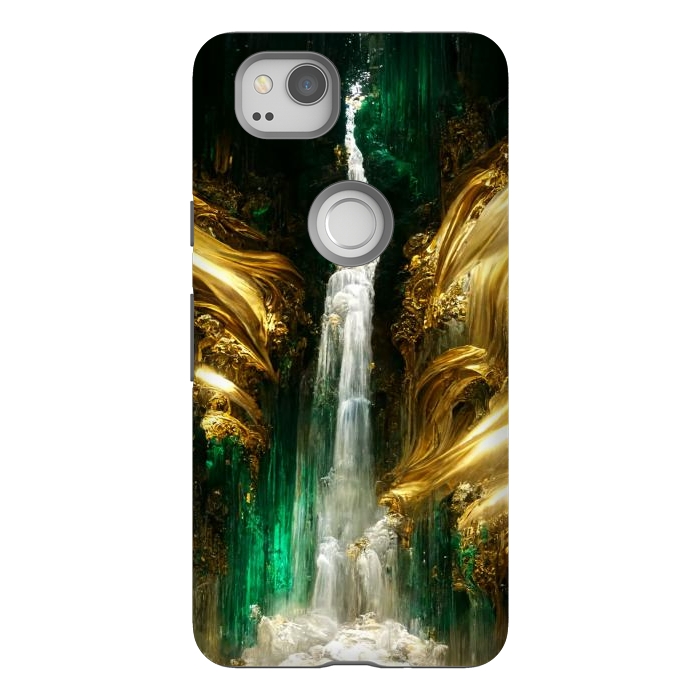 Pixel 2 StrongFit sparkle waterfall by haroulita