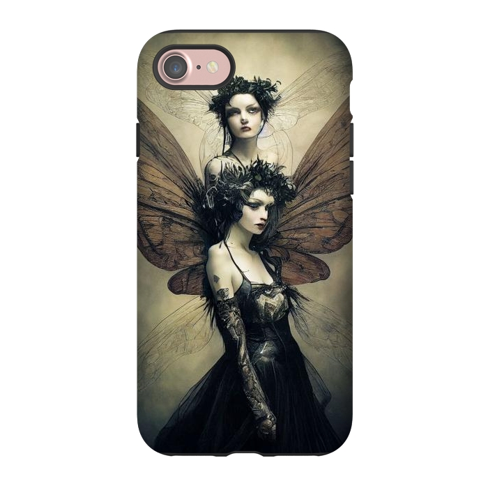 iPhone 7 StrongFit vintage fairies by haroulita