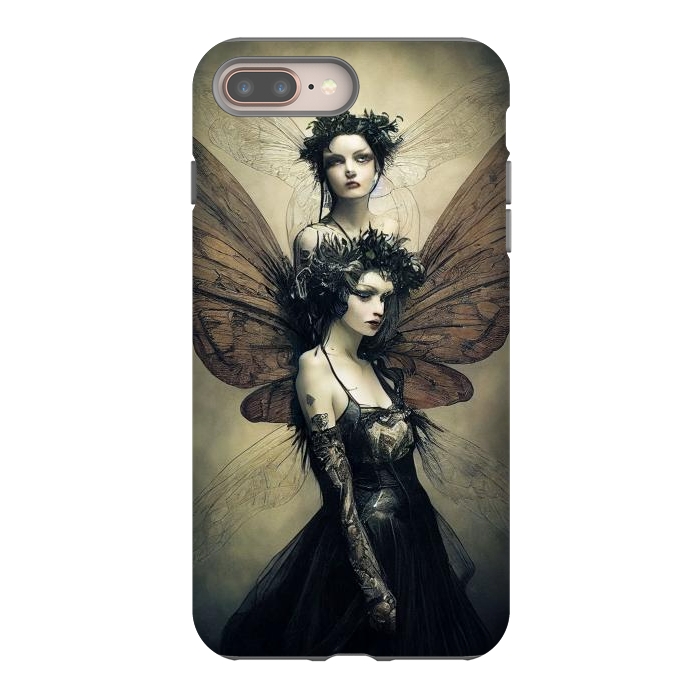 iPhone 8 plus StrongFit vintage fairies by haroulita