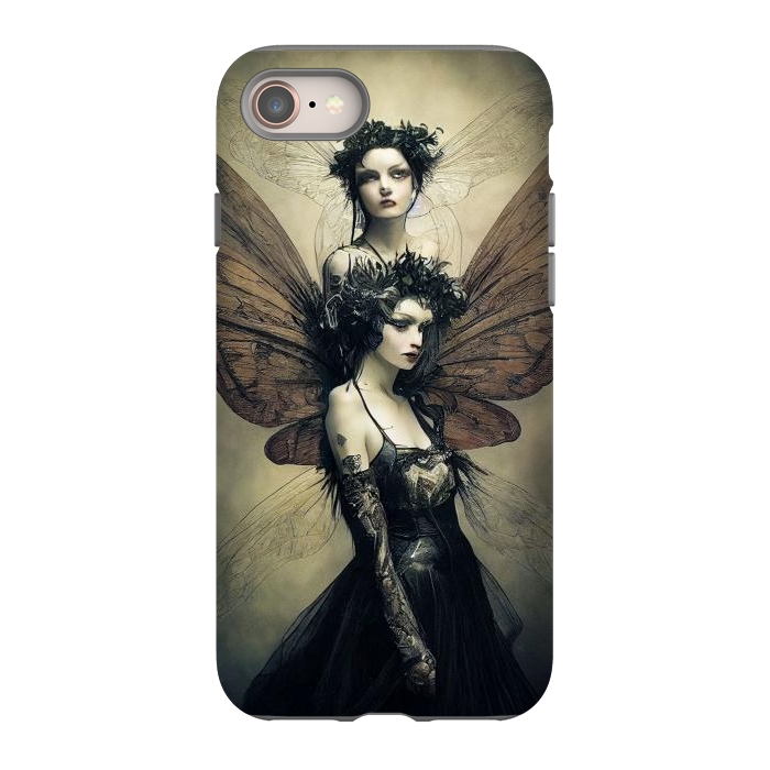 iPhone SE StrongFit vintage fairies by haroulita