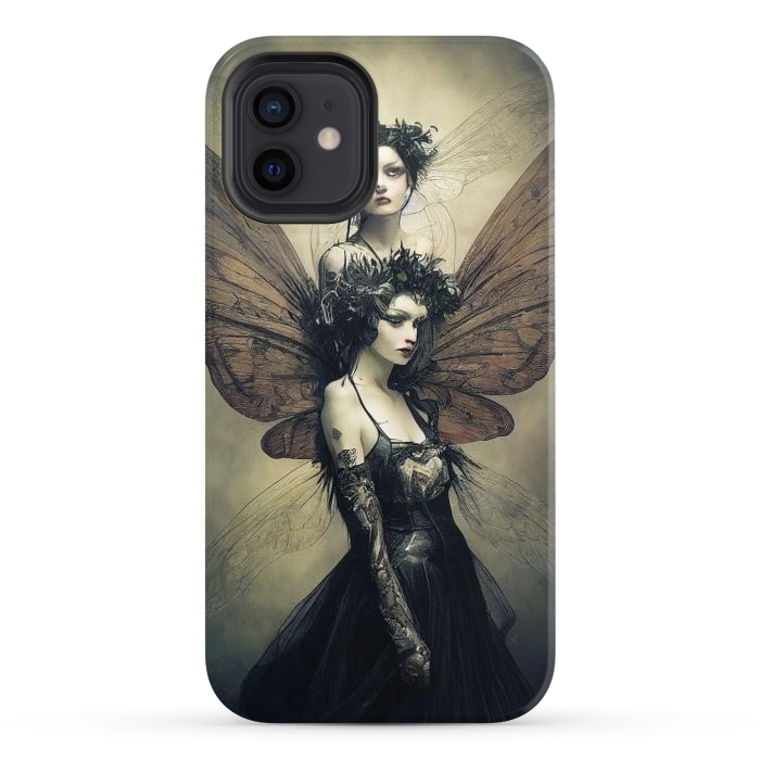 iPhone 12 StrongFit vintage fairies by haroulita