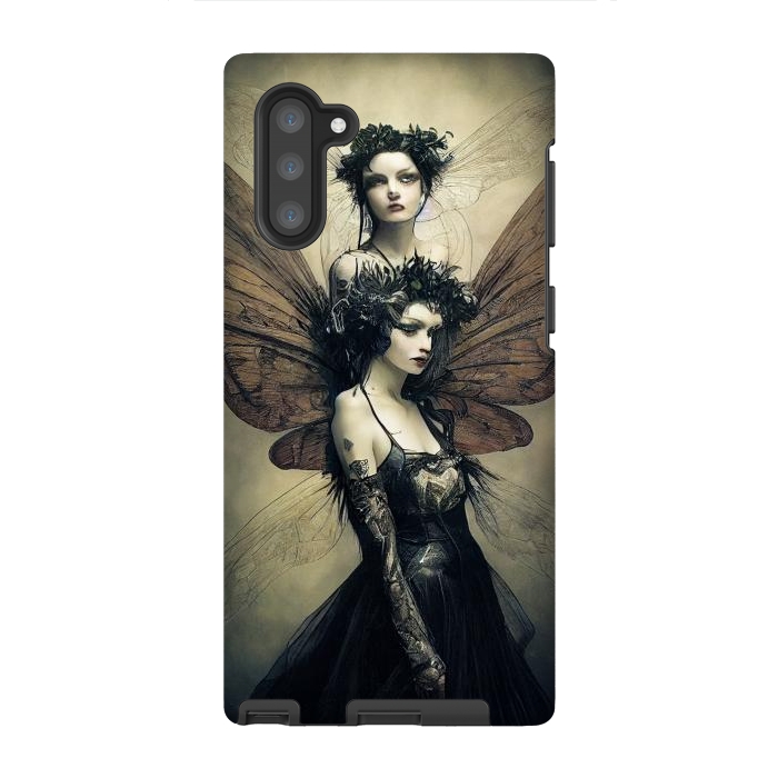 Galaxy Note 10 StrongFit vintage fairies by haroulita