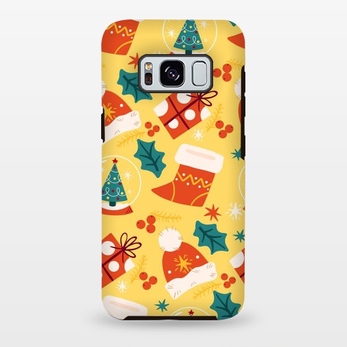 Galaxy S8 plus StrongFit Christmas Boots and Hats by ArtsCase