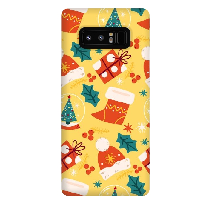 Galaxy Note 8 StrongFit Christmas Boots and Hats by ArtsCase
