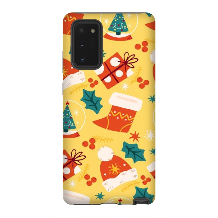 Galaxy Note 20 StrongFit Christmas Boots and Hats by ArtsCase