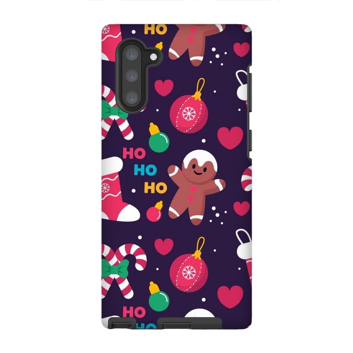 Galaxy Note 10 StrongFit Christmas Happiness HO HO HO HO by ArtsCase