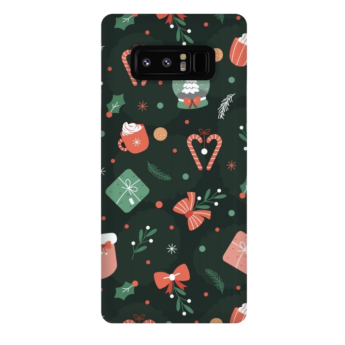 Galaxy Note 8 StrongFit Christmas Objects by ArtsCase