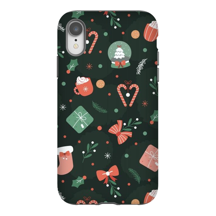 iPhone Xr StrongFit Christmas Objects by ArtsCase