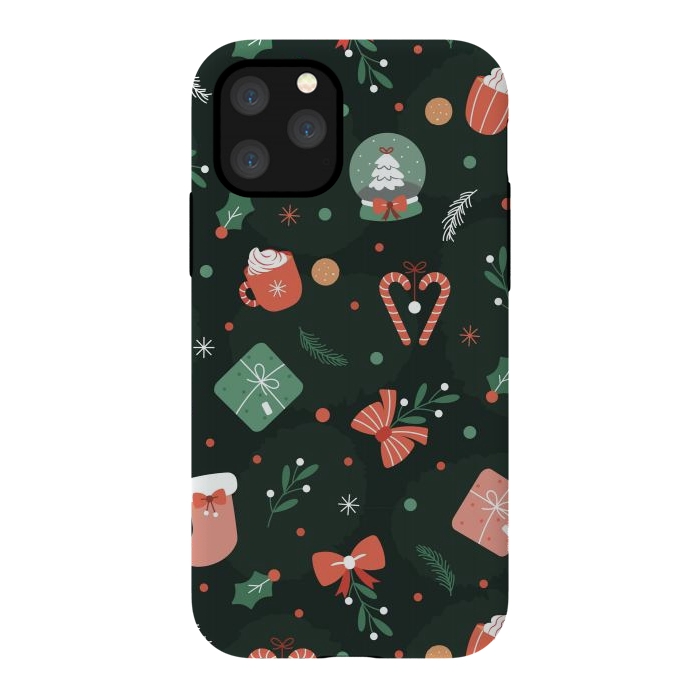 iPhone 11 Pro StrongFit Christmas Objects by ArtsCase