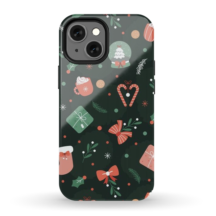 iPhone 12 mini StrongFit Christmas Objects by ArtsCase