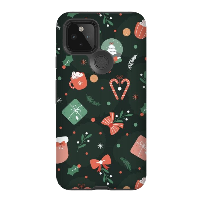 Pixel 5 StrongFit Christmas Objects by ArtsCase