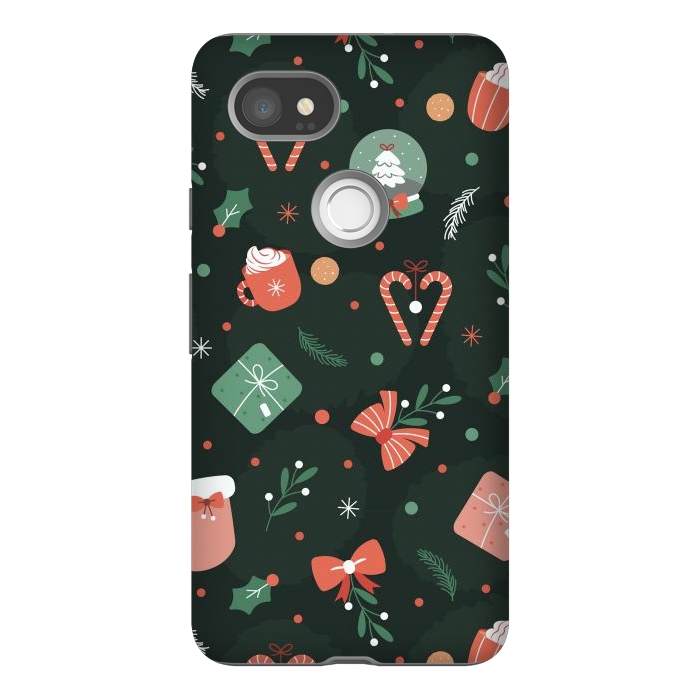 Pixel 2XL StrongFit Christmas Objects by ArtsCase