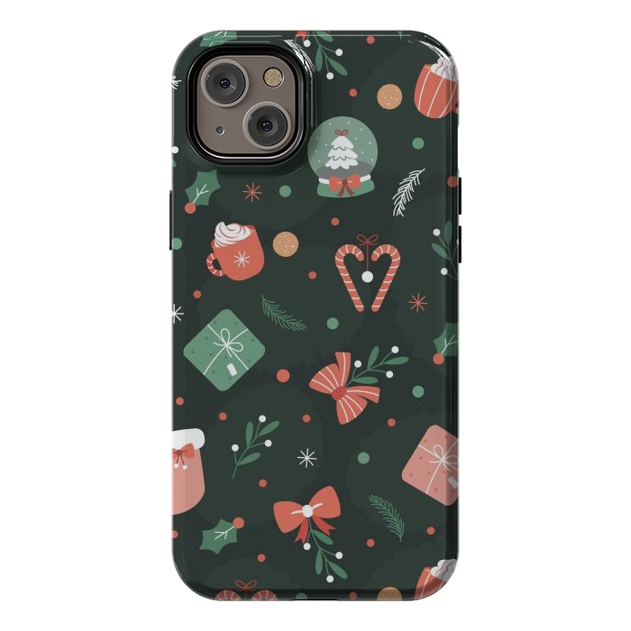 iPhone 14 Plus StrongFit Christmas Objects by ArtsCase