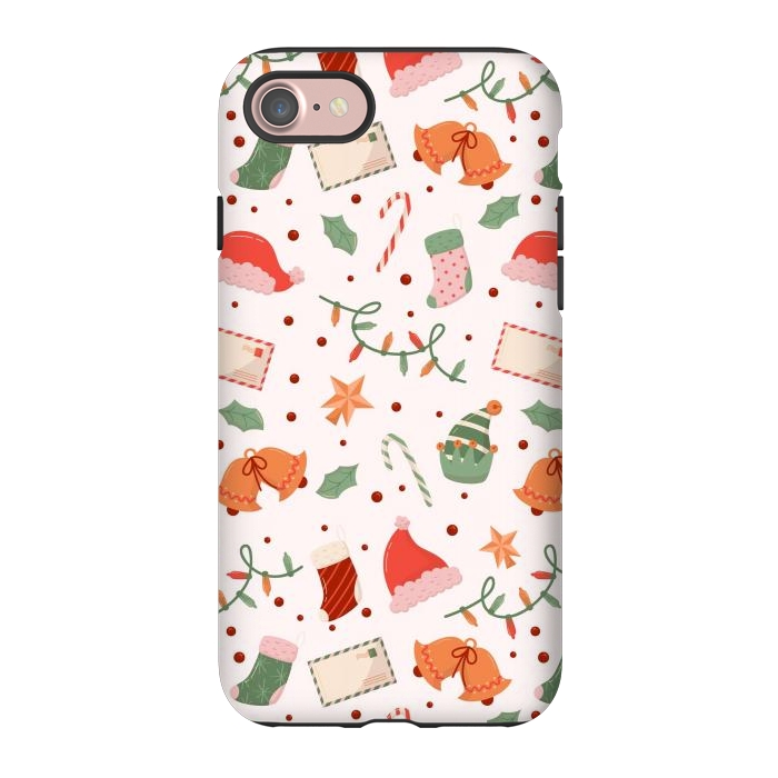 iPhone 7 StrongFit Christmas Pattern XXXXX by ArtsCase