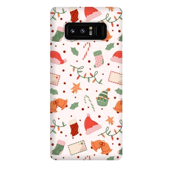 Galaxy Note 8 StrongFit Christmas Pattern XXXXX by ArtsCase