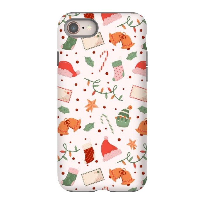 iPhone 8 StrongFit Christmas Pattern XXXXX by ArtsCase