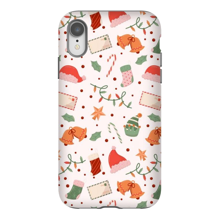 iPhone Xr StrongFit Christmas Pattern XXXXX by ArtsCase