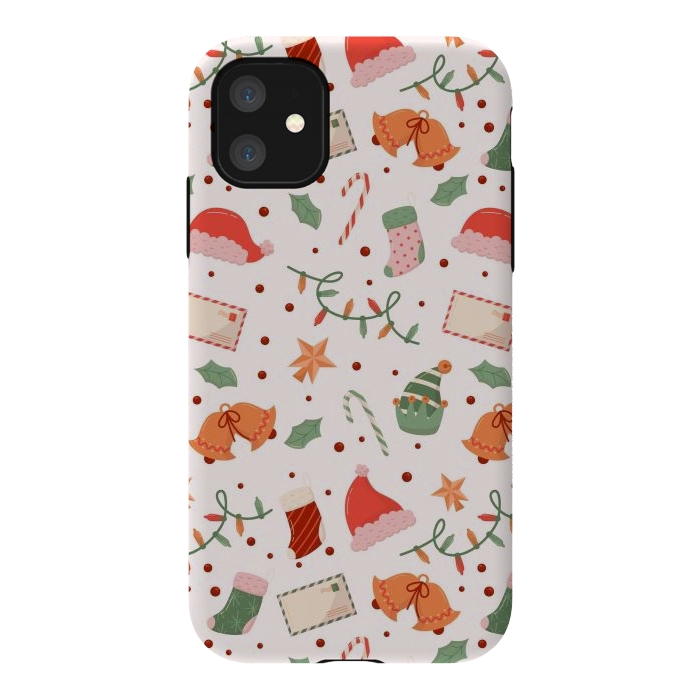 iPhone 11 StrongFit Christmas Pattern XXXXX by ArtsCase