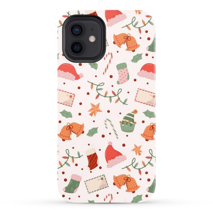 iPhone 12 StrongFit Christmas Pattern XXXXX by ArtsCase