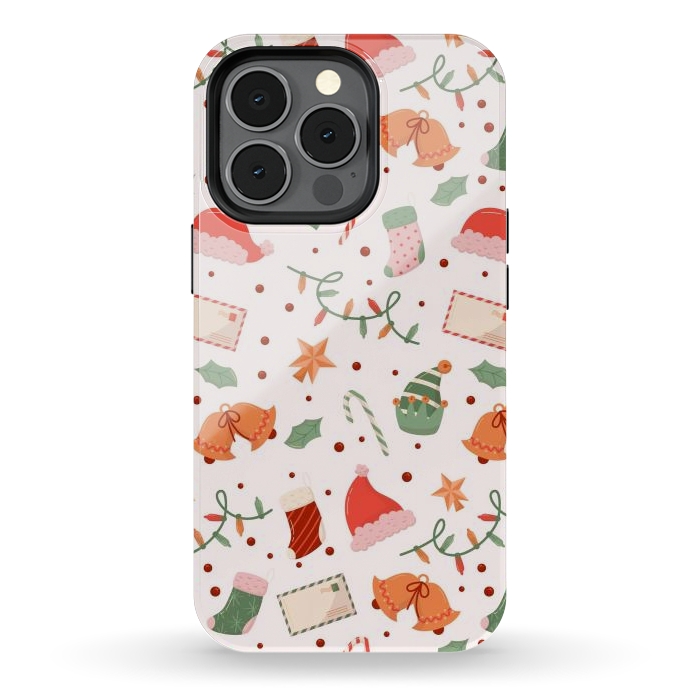 iPhone 13 pro StrongFit Christmas Pattern XXXXX by ArtsCase