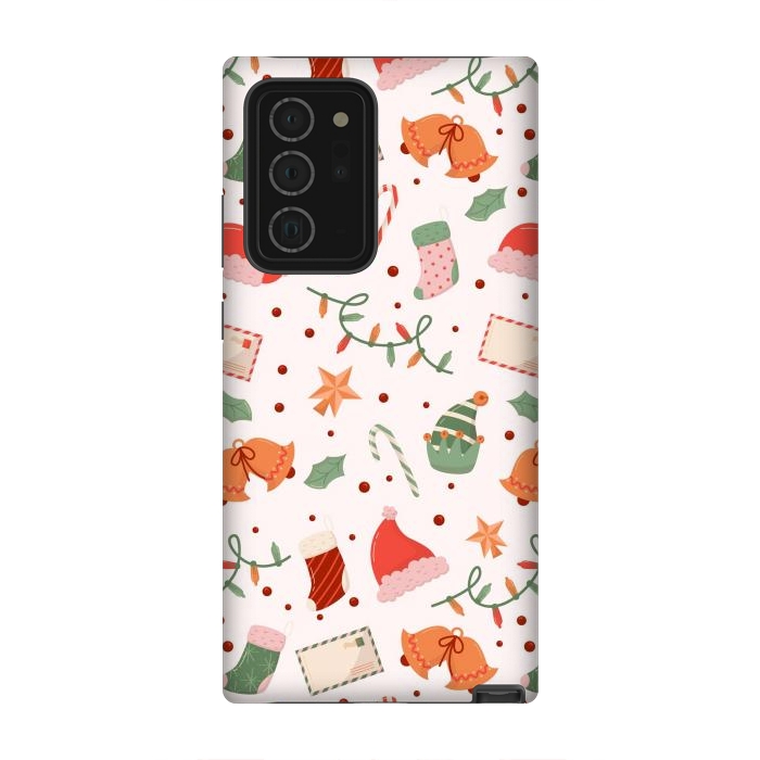 Galaxy Note 20 Ultra StrongFit Christmas Pattern XXXXX by ArtsCase