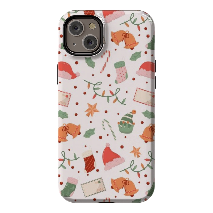 iPhone 14 Plus StrongFit Christmas Pattern XXXXX by ArtsCase