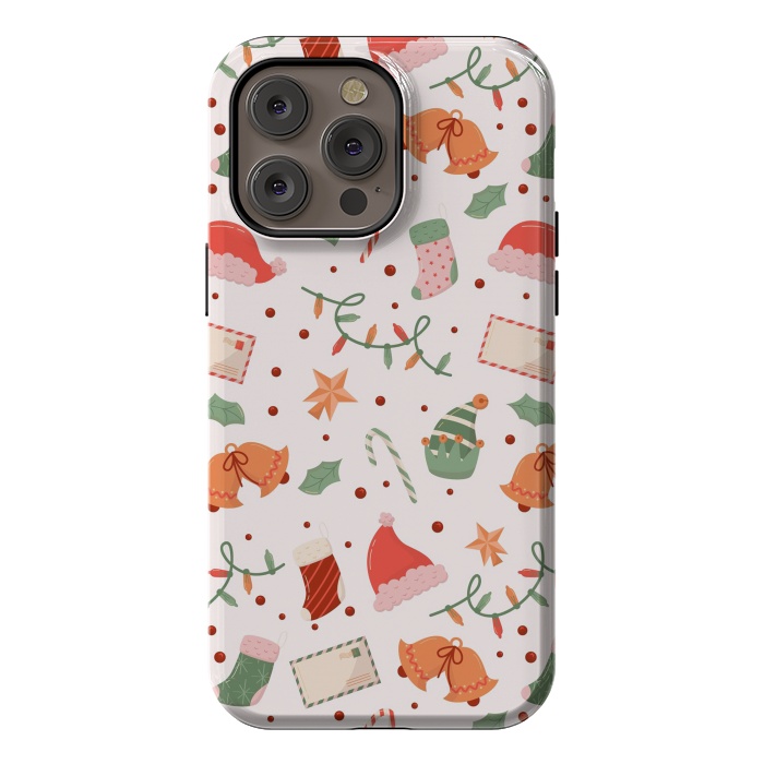iPhone 14 Pro max StrongFit Christmas Pattern XXXXX by ArtsCase