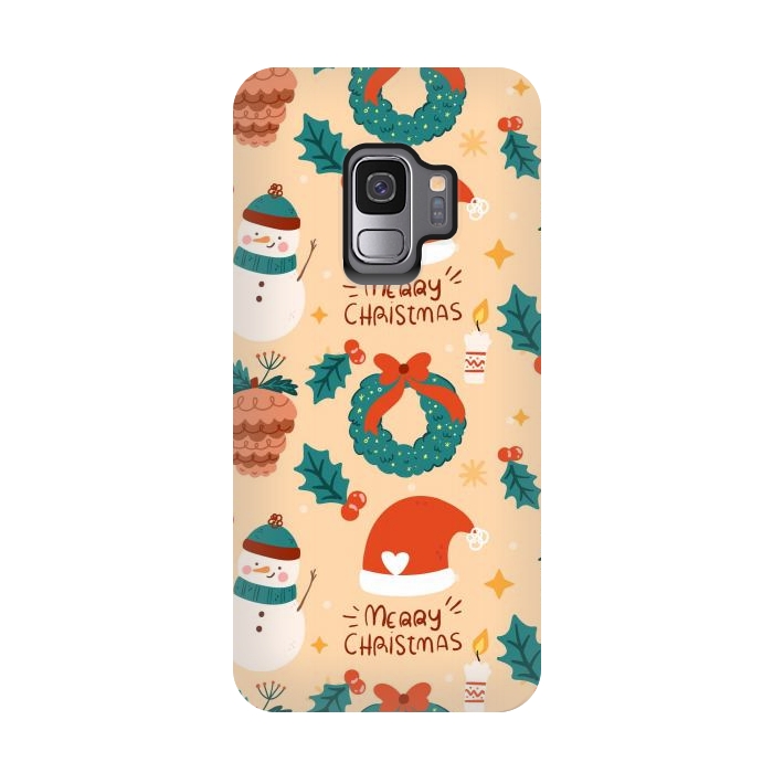 Galaxy S9 StrongFit Merry Christmas IV by ArtsCase