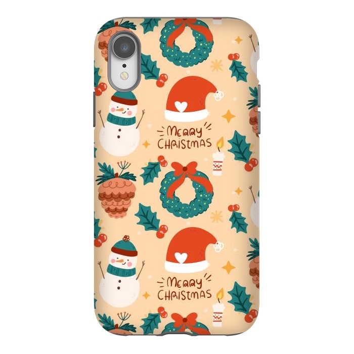 iPhone Xr StrongFit Merry Christmas IV by ArtsCase
