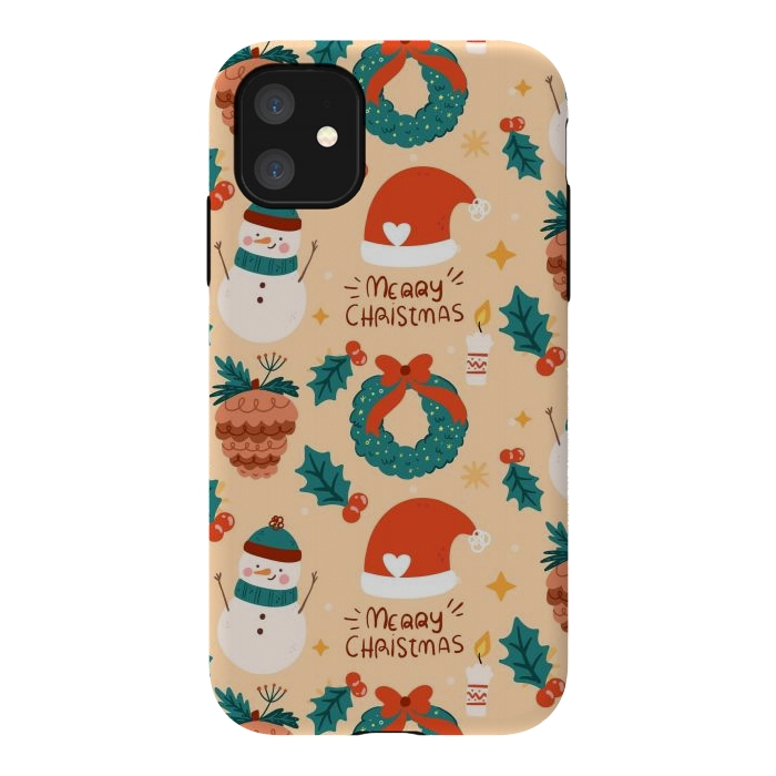 iPhone 11 StrongFit Merry Christmas IV by ArtsCase