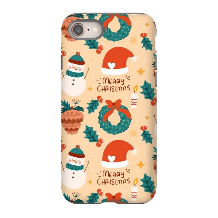 iPhone SE StrongFit Merry Christmas IV by ArtsCase
