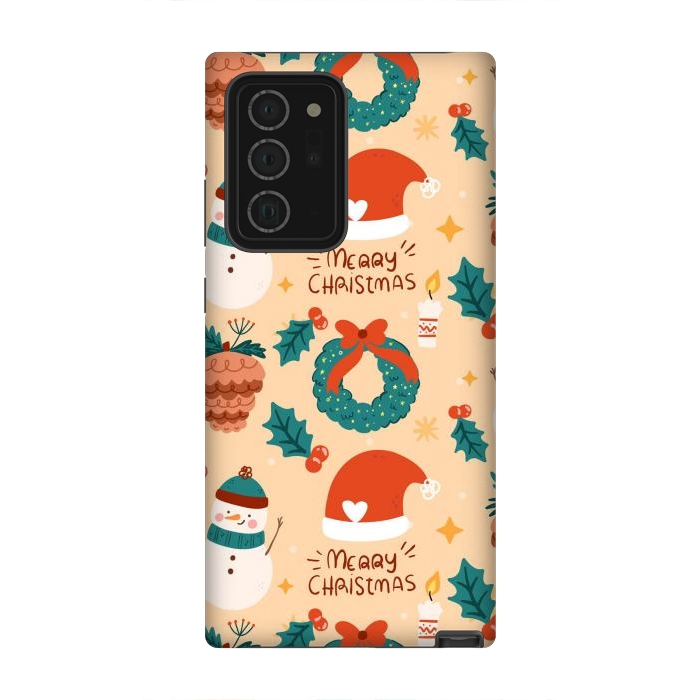 Galaxy Note 20 Ultra StrongFit Merry Christmas IV by ArtsCase