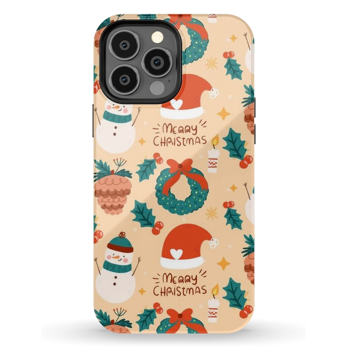 iPhone 13 Pro Max StrongFit Merry Christmas IV by ArtsCase